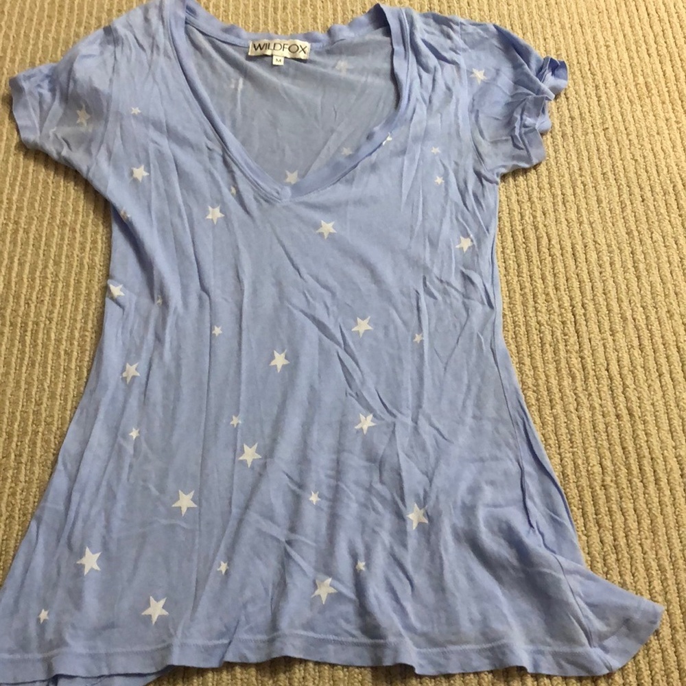 Wildfox graphic star tee